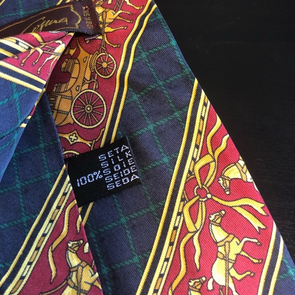 Tino Cosma Silk Tie - Picture 4 of 6